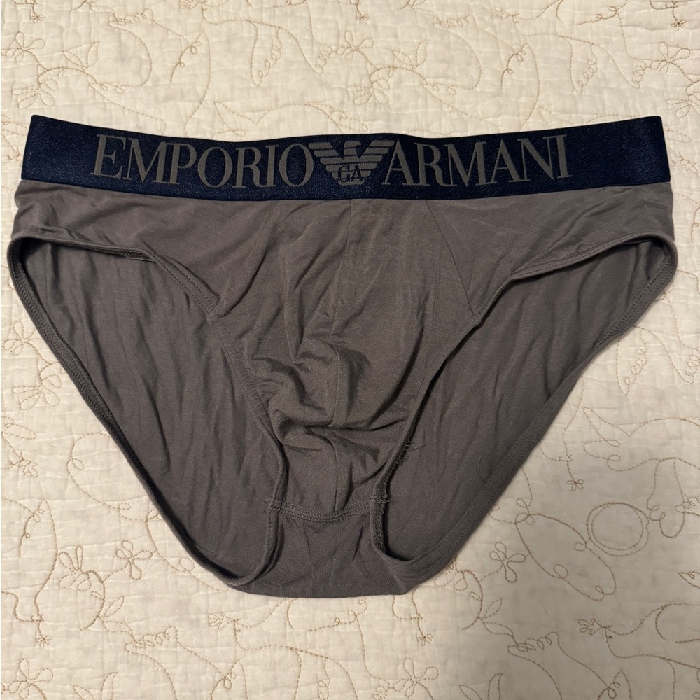 Emporio Armani Modal Luxury Brief - Size Medium